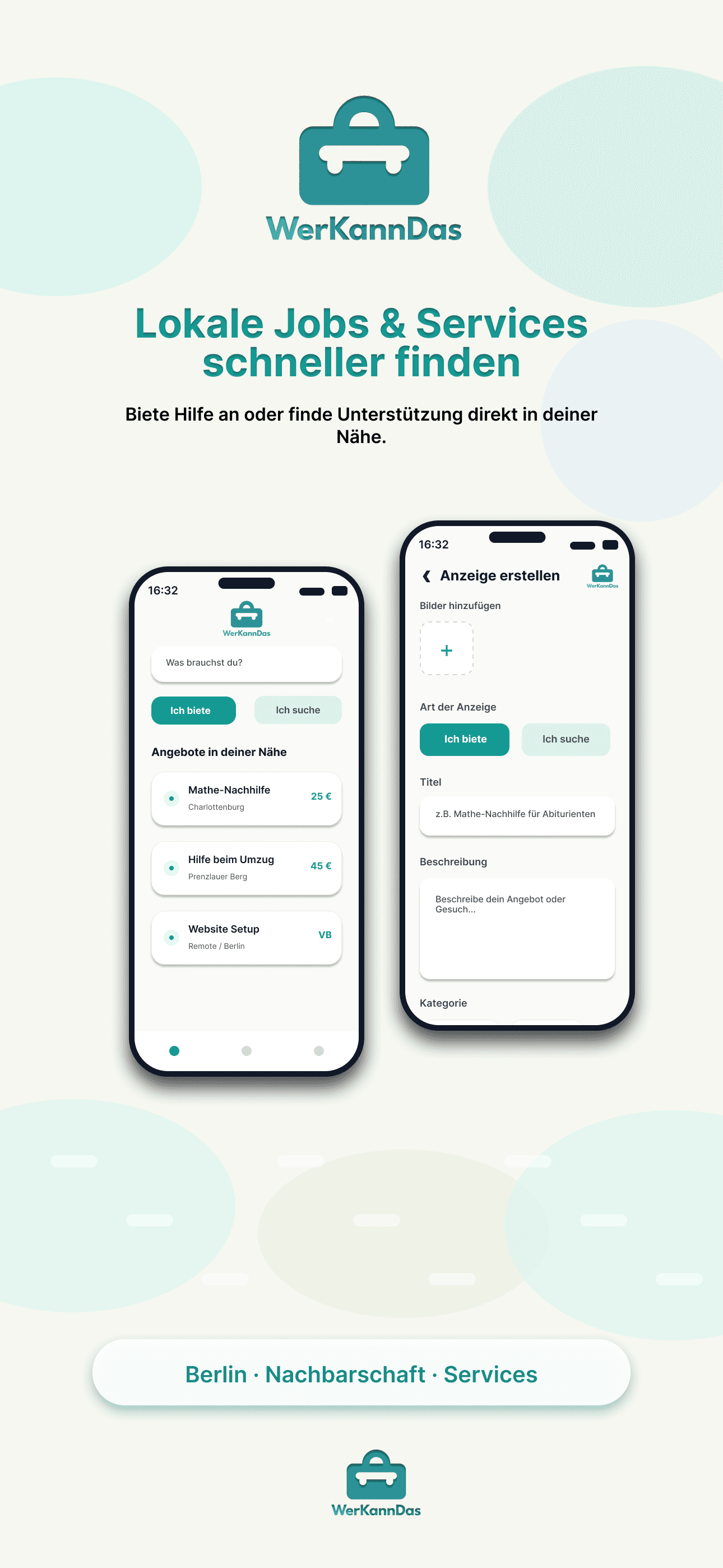 WerKannDas App — Ansicht 1